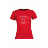 T-shirt Equine Sports Style HKM - Rosso
