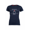 T-shirt Equine Sports Style HKM - Blu scuro