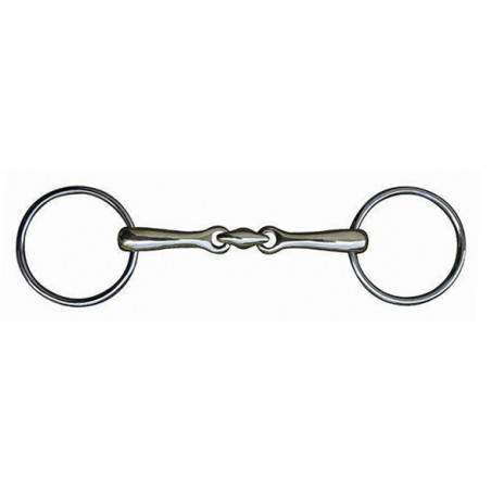 Morso in acciaio inox doppio snodo 14 mm HKM