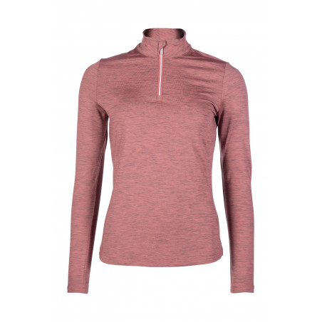 T-shirt funzionale Rosewood Melange HKM