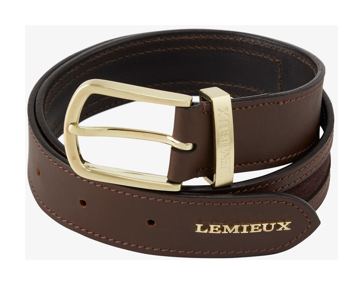 Cintura LeMieux con inserti in suede Nero