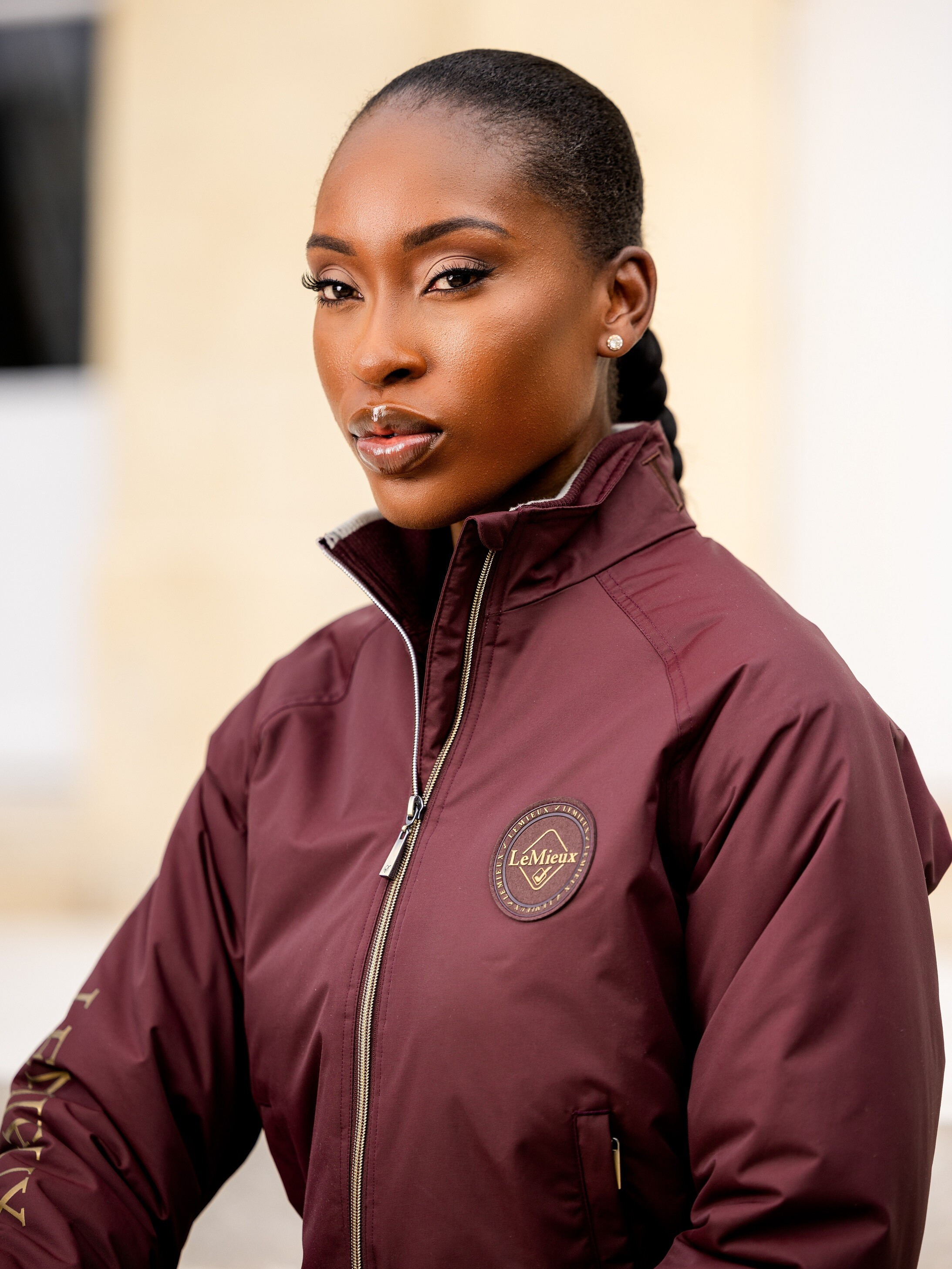 Veste de club femme LeMieux Elite Bordeaux Veste de club femme LeMieux Elite Bordeaux