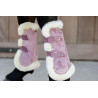 Ghette Bamboo Elastiche Velvet pecora vegana Kentucky - Rosa antico