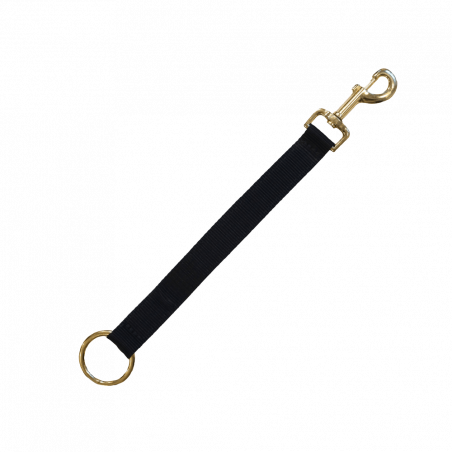 Laccio di fissaggio in nylon con moschettone e anello Kentucky