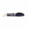 Guinzaglio per cane in nylon intrecciato 200 cm Kentucky - Blu navy