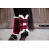 Stinchiere chiuse Velvet Contrast Kentucky - Bordeaux