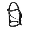 Briglia con capezzina francese US Collection by Dy'on - Nero