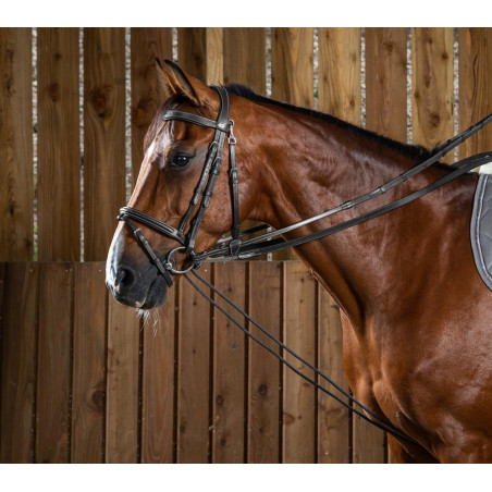 Redini tedesche in pelle/nylon 5/8 Working by Dy'on