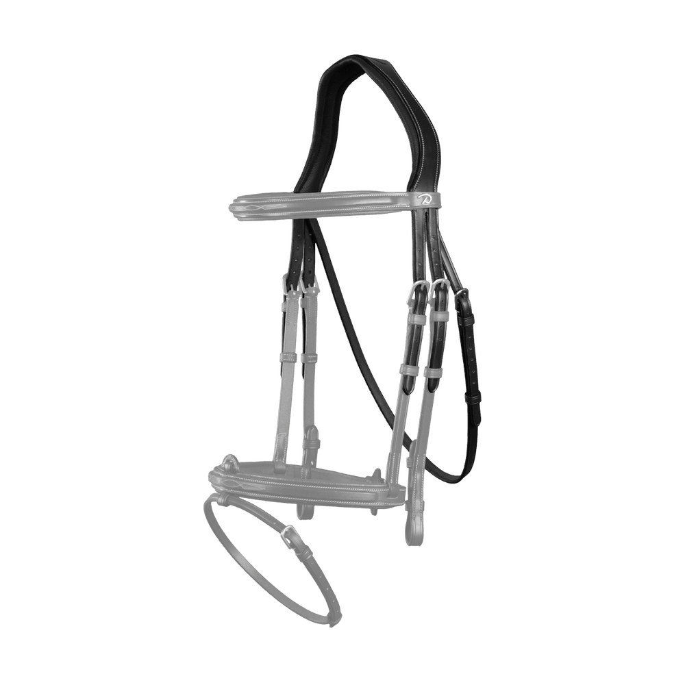 Capezzina con sottogola D Collection by Dy'on Nero Capezzina con sottogola D Collection by Dy'on Nero