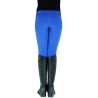 Pantaloni Basic bambino fondo lycra - Blu elettrico