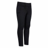 Leggings da equitazione per BAMBINI Easy Rider Rihanna FullGrip - Nero