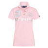Maglietta polo Favouritas EQ HV Polo - Miscela rosa potente