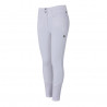 Pantaloni Kingsland Classic KLkadi a fondo integrale da donna - Bianco
