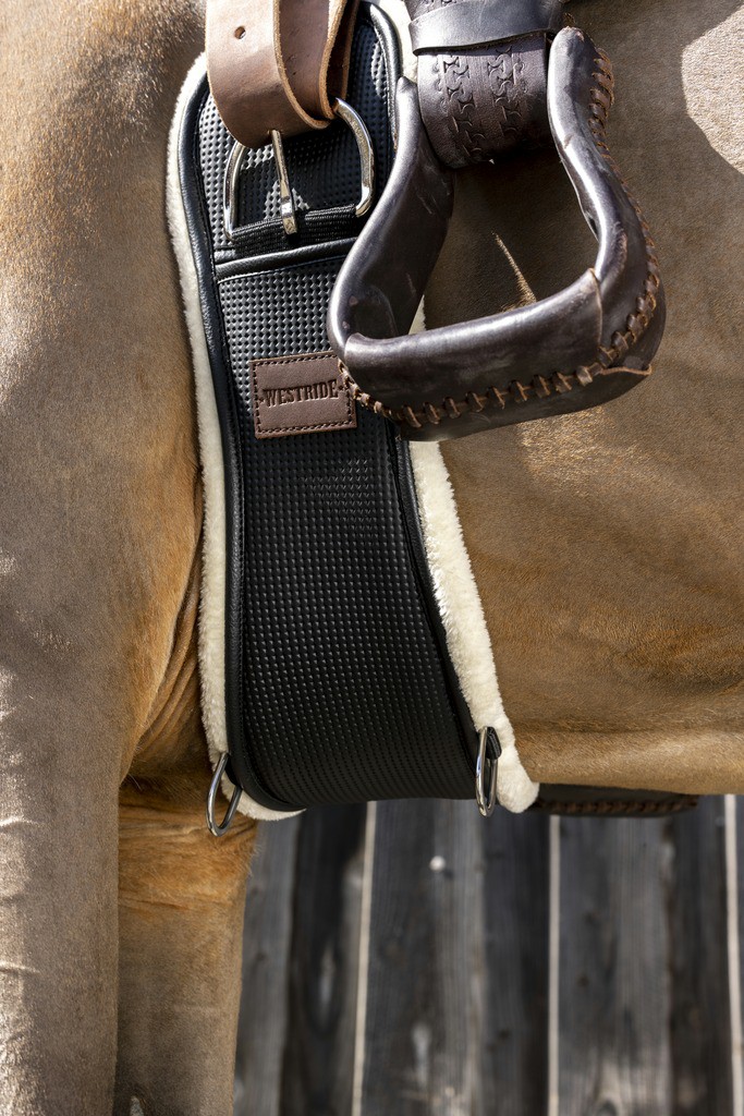 Cinghia Westride in montone sintetico Nero