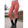 Leggings HKM Rosewood full seat in silicone - Ruggine
