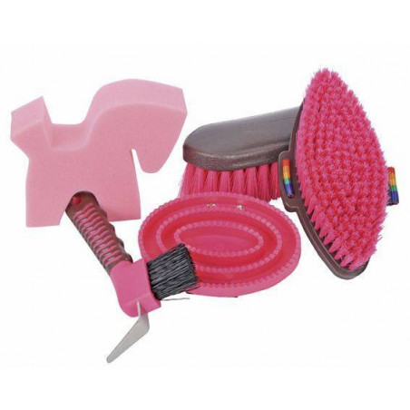 Zaino per la toelettatura HKM kit da 5 pezzi