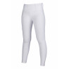 Leggings HKM Lisa con grip in silicone su tutta la seduta - Bianco