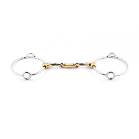 Filet elevatore Jump'In intrecciato con palette e grandi anelli