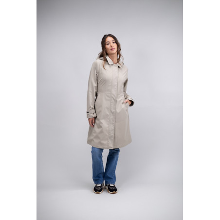 Cappotto lungo Trench Harcour Tweeta