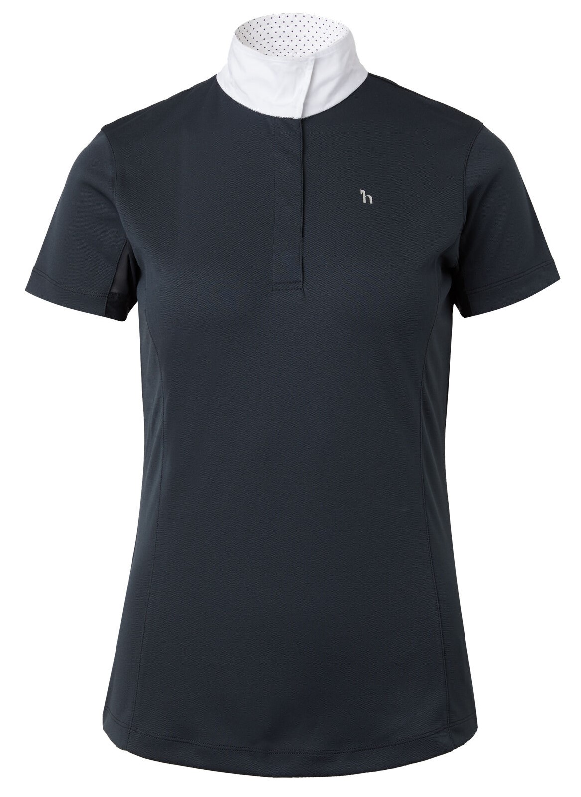 Polo a maniche corte da donna Blaire Horze Crescendo Blu scuro