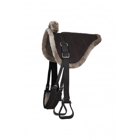 Tappetino da equitazione a pelo PU scamosciato Horze