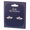 Orecchino con logo HV Polo Lotta - Argento
