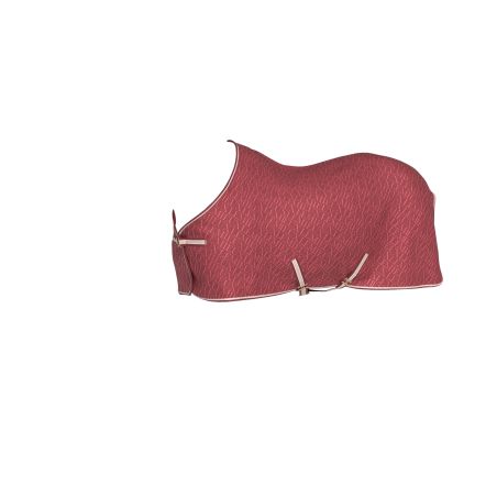 Coperta in pile con monogramma Arika LeMieux