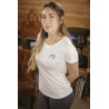 T-shirt Tecty Pénélope maniche corte - Ecrù