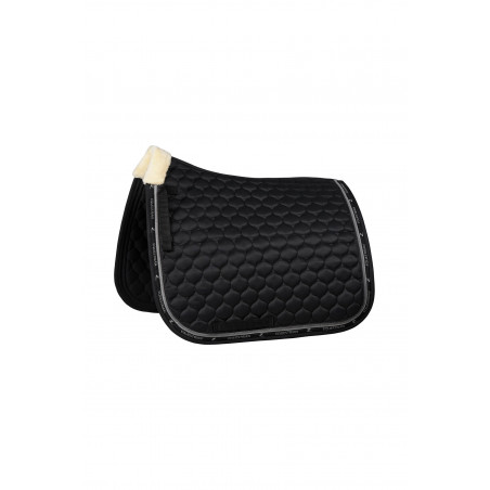 Sottosella da dressage Horze Claremont con pelliccia sintetica Horze