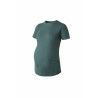 T-shirt premaman funzionale Horze Lily - Coriandolo verde
