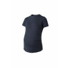 T-shirt premaman funzionale Horze Lily - Blu marino scuro