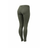 Leggings da equitazione con grip integrale Horze Dea, donna - Verde scarabeo