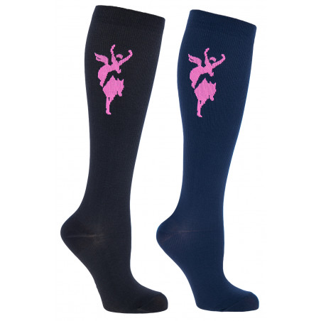 Calza da equitazione a compressione Janne Covalliero