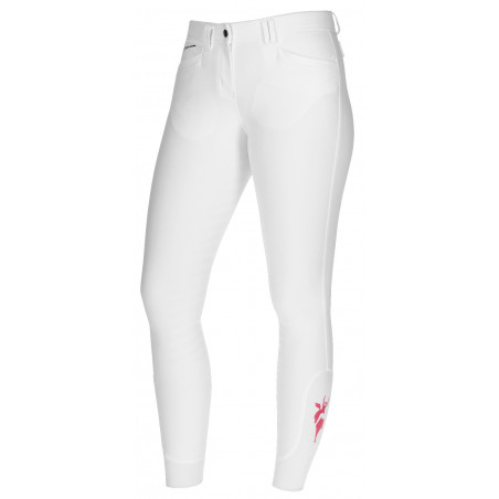 Pantaloni Janne x PinkRibbon full grip da donna Covalliero