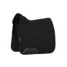 Sottosella ammortizzante LeMieux Merino+ foderato in pelle scamosciata per dressage - Nero / nero