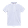 Camicia da gara a maniche corte per bambini Classic Kingsland - Bianco