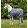 Coperta Horseware Amigo Bravo 12 Original 100g - Grigio shadow / blu navy / lime
