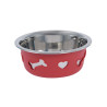 Ciotola antiscivolo per cani Weatherbeeta - Lampone