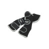 Stinchiere da trasporto Weatherbeeta Wide Tab - Nero / argento