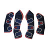 Stinchiere da trasporto Weatherbeeta Wide Tab - Blu navy / rosso / bianco