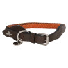 Collare per cane HV Polo Franka Rope - Marrone / arancione