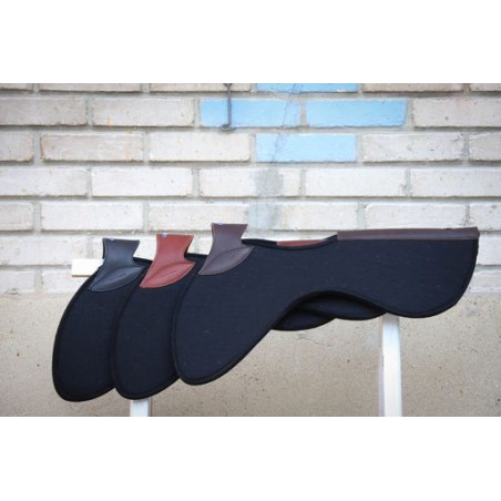 Ammortizzatore Jump'In in feltro nero e cuoio