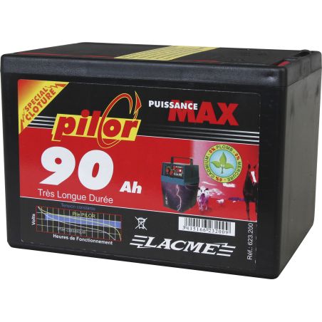 Batteria Pilor 9v 90Ah Lacmé