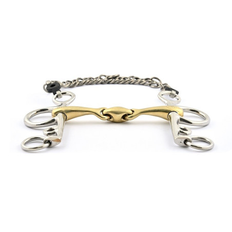 Filet Pelham Jump'In doppio snodo