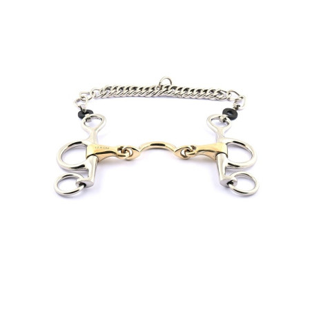 Mors Pelham Jump'In piccoli bracci doppia rottura passaggio per la lingua