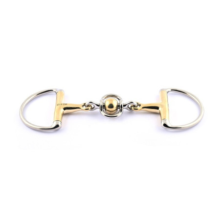 Filet a olive Jump'In doppia rottura in inox con pallina in german silver