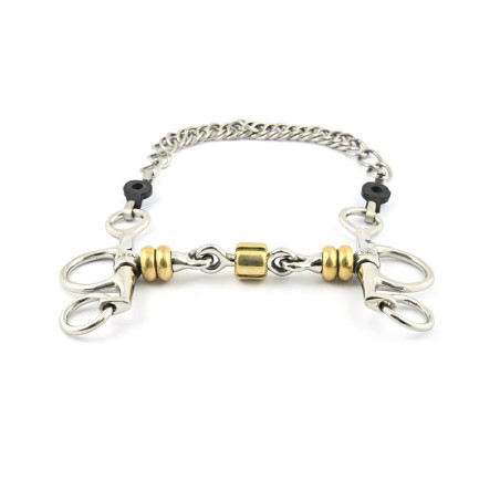 Mors Pelham Jump'In con piccoli rulli laterali