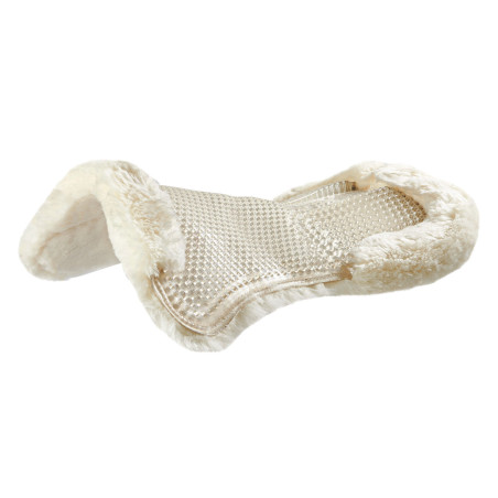 Ammortizzatore in gel con rialzo posteriore completo in lana di pecora Acavallo