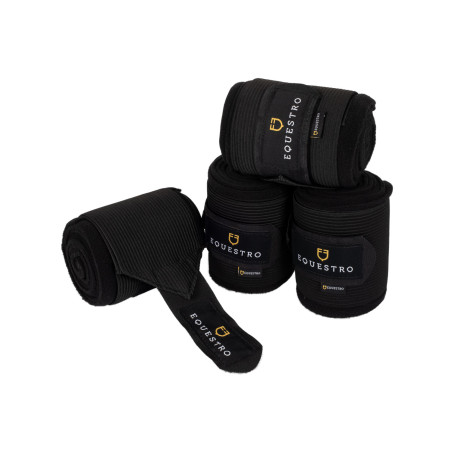 Fasce da lavoro in pile ed elastiche traspiranti set da 4 Equestro