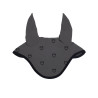 Cuffia anti-mosche con logo multicolore Black Line Edition Equestro - Asfalto / nero